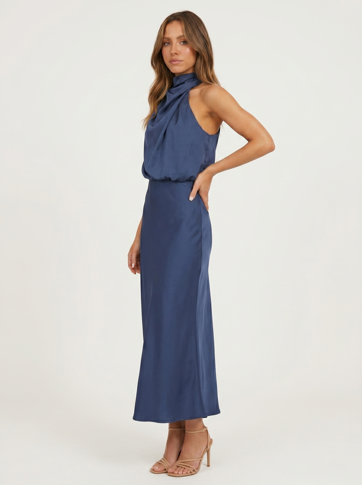 Carmina | Abito Lungo Halter