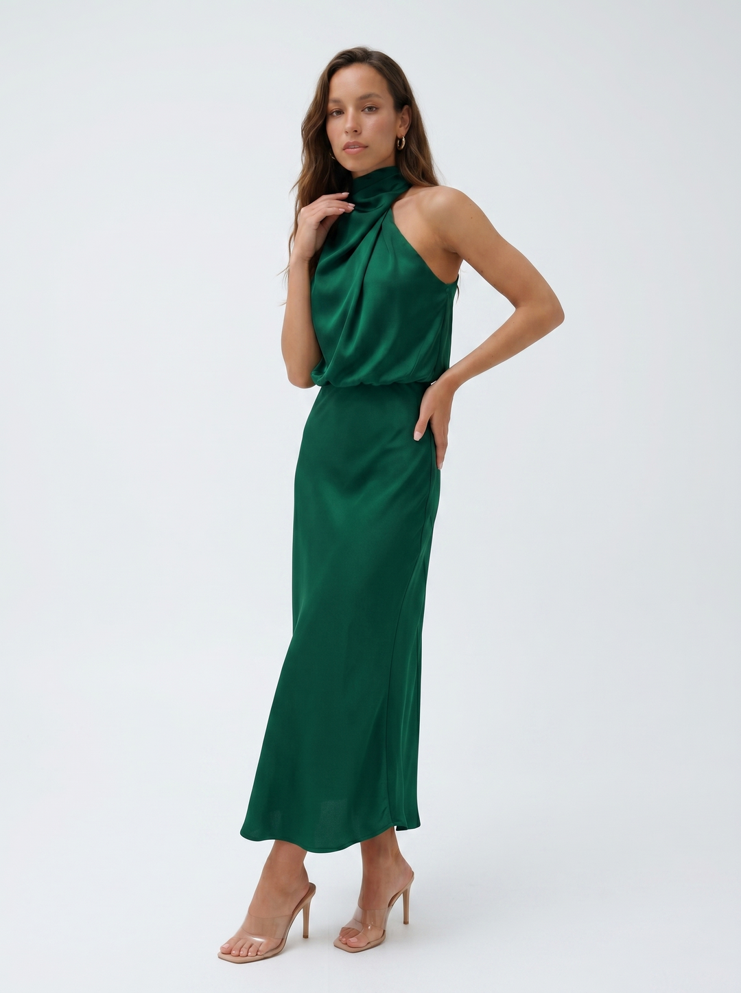 Carmina | Abito Lungo Halter