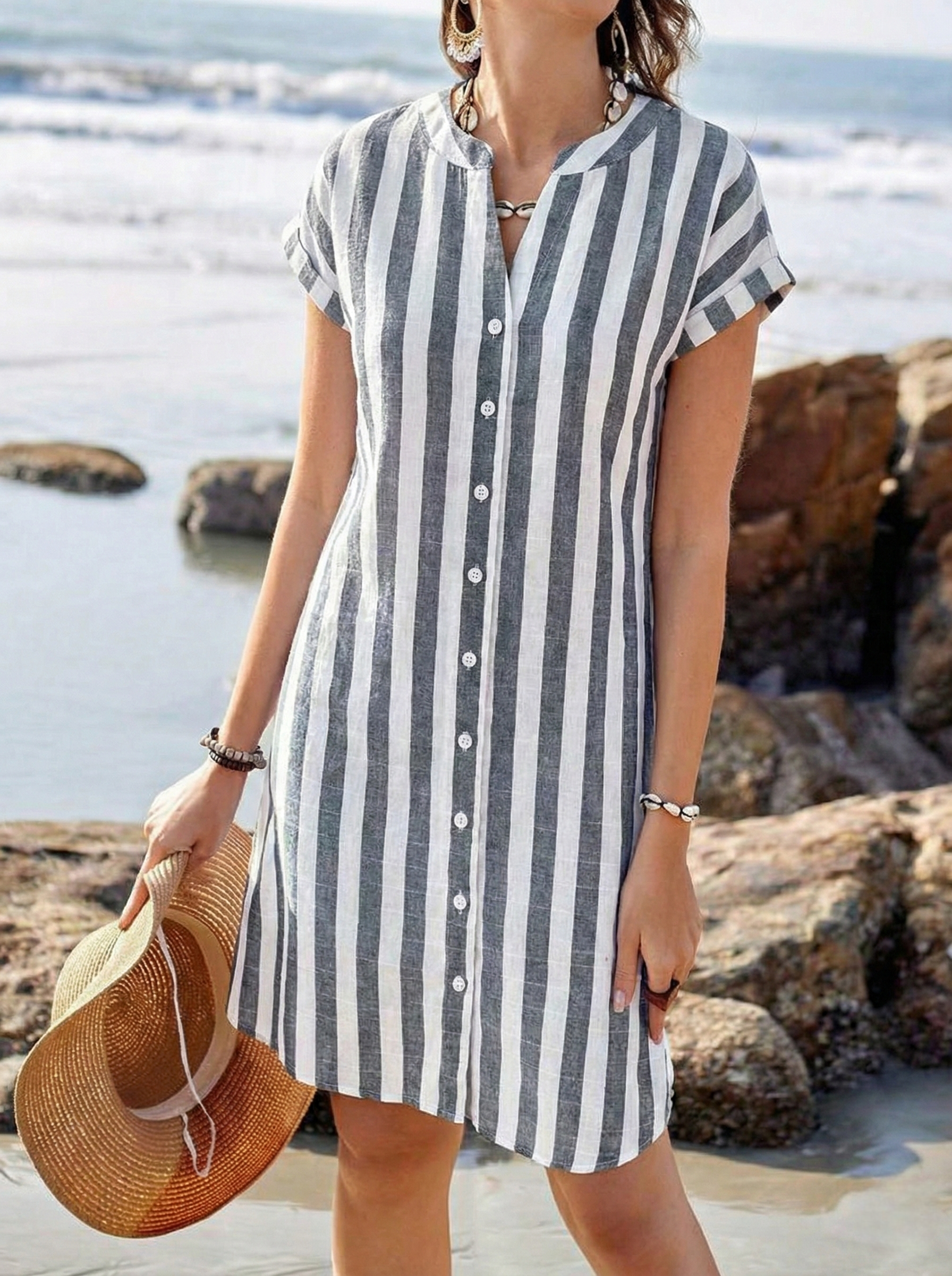 Aloura | Soft Line Midi Dress