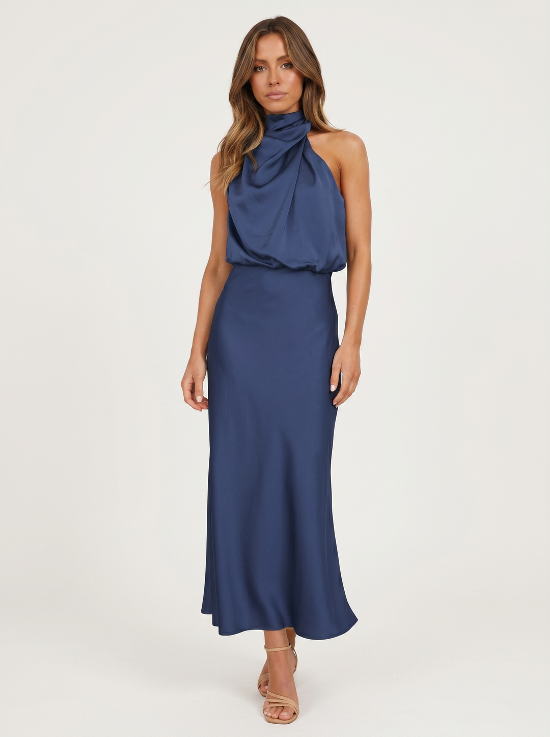 Carmina | Abito Lungo Halter