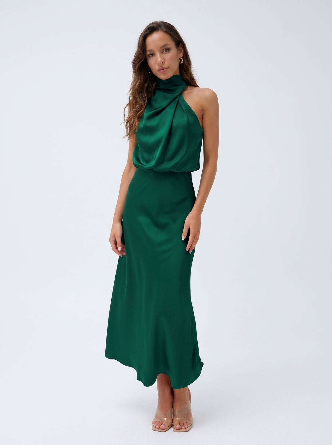 Carmina | Abito Lungo Halter