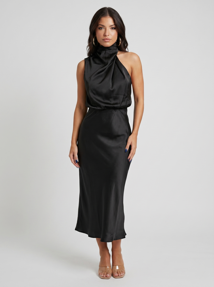 Carmina | Abito Lungo Halter
