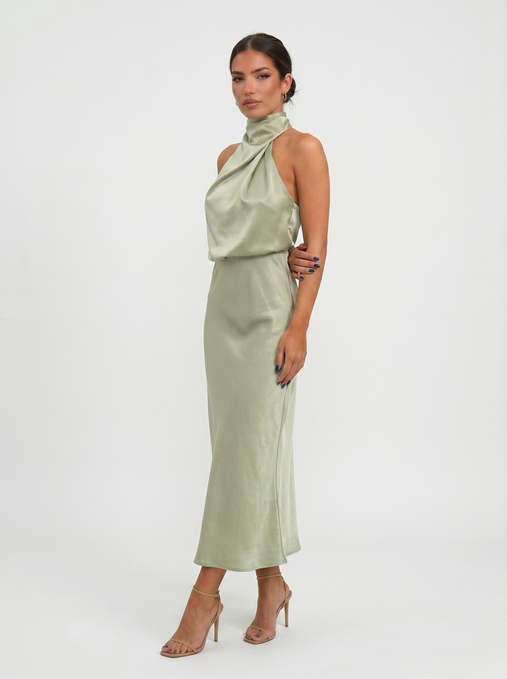 Carmina | Abito Lungo Halter