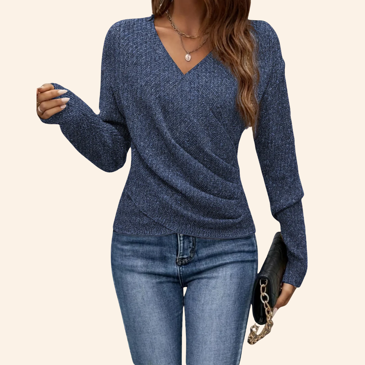 ISLA | MAGLIA ELEGANTE INCROCIATA