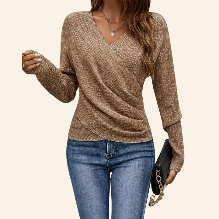 ISLA | MAGLIA ELEGANTE INCROCIATA