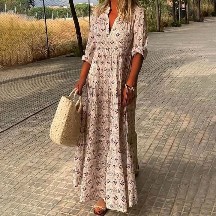 Luna | Elegante Abito Maxi Boho