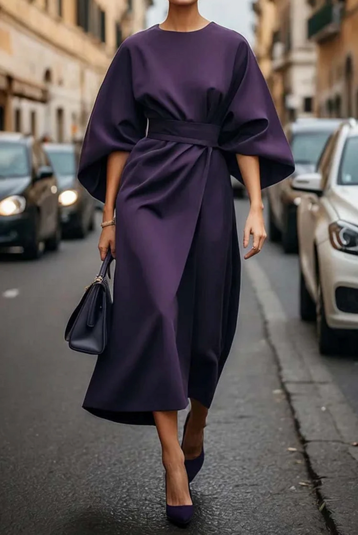 Nerina | Effortless Belted Dress