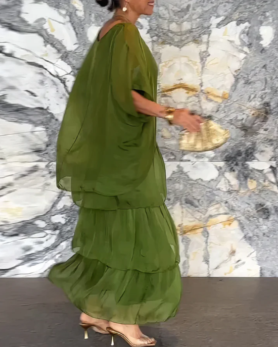 Lara | Elegante Abito Lungo Fluido
