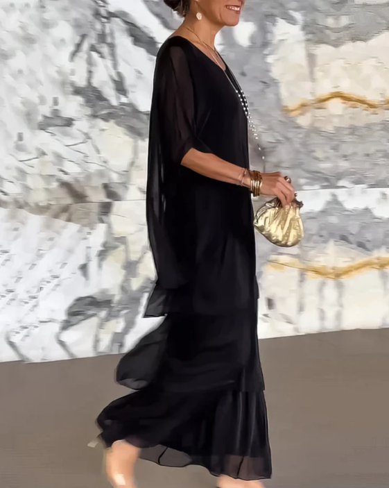 Lara | Elegante Abito Lungo Fluido