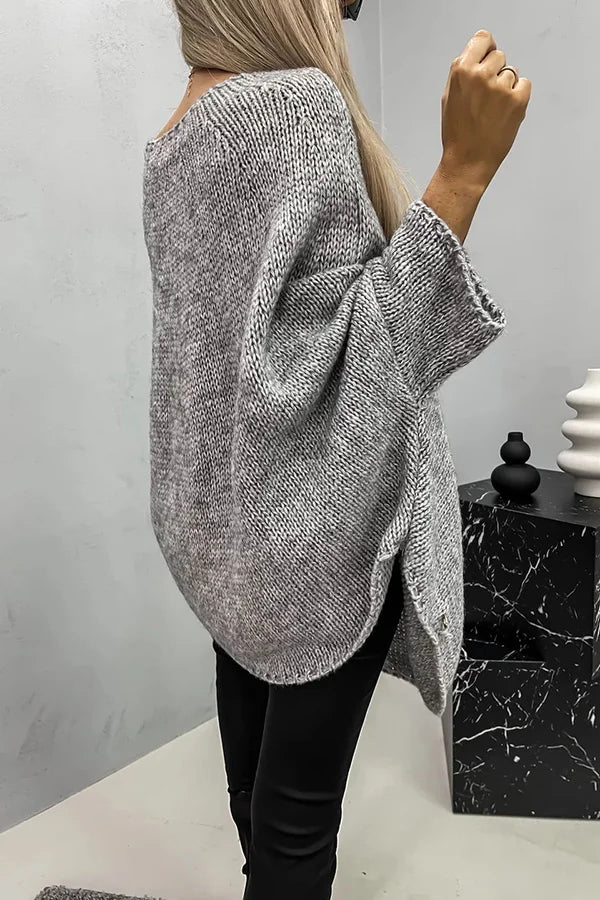 Avelune Soft Poncho Knit
