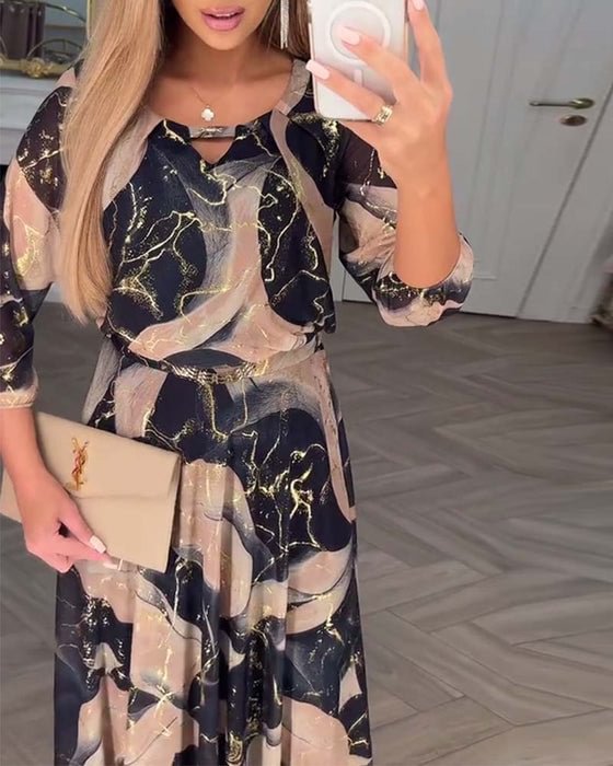 Nerina | Light Flow Midi Dress