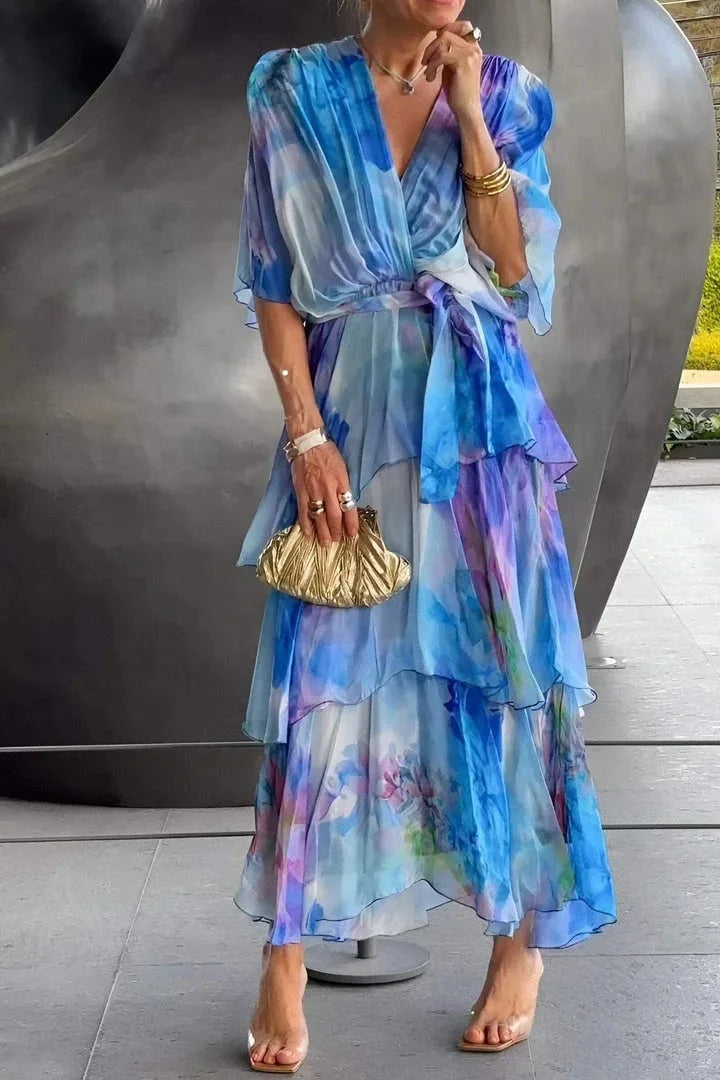Casar | Elegante Abito in Chiffon