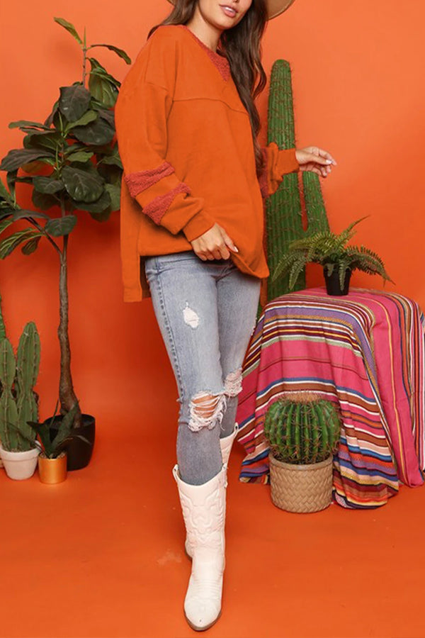 Elira Contrast Sweatshirt