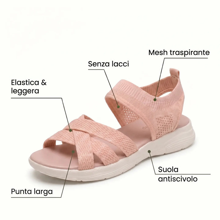 Cecilia | Sandali Ortopedici Comfort