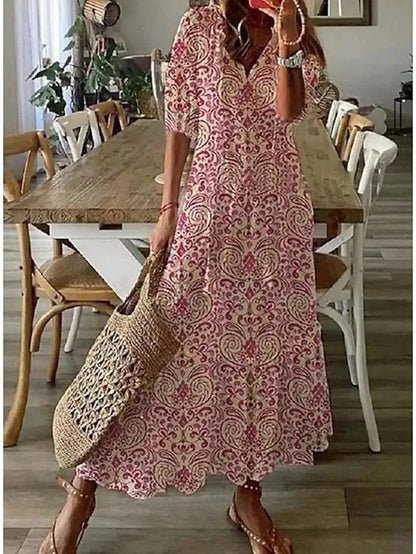 Solea | Abito Midi Boho Disinvolto